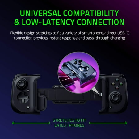 Razer - Kishi - Gaming Controller for Android - Black