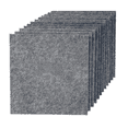 thumbnail image 1 of Panel de absorción de sonido Panel de aislamiento acústico Fibra de poliéster Estudio de grabación Silenciador interior Adhesivo decorativo de pared Material 300*300*9 mm, 1 of 1