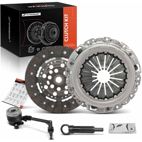 A-Premium Transmission Clutch Kit with Clutch Slave Cylinder Compatible with Nissan Altima 2007-2012 3.5L, Naturally Aspirated