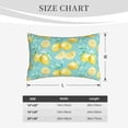 thumbnail image 6 of Bixox Yellow Lemon Printed Pillow Protector,Super Soft Ideal for Home,Guests,Rentals - 16"x24", 6 of 8