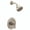 Brushed Nickel, variant on Moen T2902ep Gibson Posi-Temp Pressure Balanced Shower Trim - Chrome