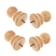 thumbnail image 1 of 4 Piezas de Patas de Muebles BLESIY Maciza Sin Terminar Crudo, 1 of 8