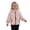 1-375Light Pink1142, variant on CAIVO Child Boys Girls Winter Coats Hooded Jacket Wear Kids Thicken Windproof Zipper Warm Outwear Long Sleeve Trendy Outerwear