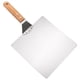 thumbnail image 4 of Levantador de pasteles de cáscara de Pizza de acero inoxidable de 10 pulgadas, accesorios de cocina con mango de madera, paleta para Pizza,, 4 of 9