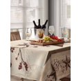 thumbnail image 6 of Farmhouse Texas Star Brown Table Cloth, Waterproof Tablecloth for Rectangle Tables, Berry Vintage Wooden Reusable Washable Fabric Table Cover for Restaurant Kitchen Dining Tables 60"x84", 6 of 9
