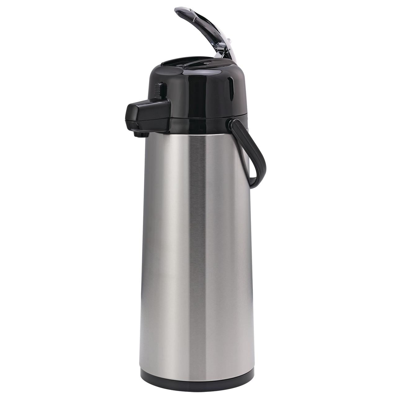 Service Ideas ECAL25S Eco-Air Airpot with Lever Lid, 2.5 L, Glass vacuum insulated
