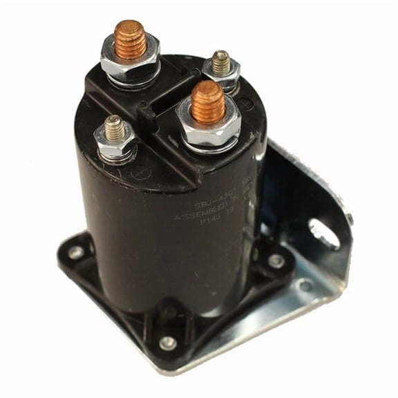 StentensGolf SO0036 36V Solenoid Prestolite Heavy Duty with Club Car 88 Industrial Vehicles, Ez Go 89 Up Solid State, Ya G8, G9, G14 & G16 - Silver