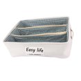 thumbnail image 1 of 3 rejillas caja de almacenamiento de ropa interior contenedor organizador de tela cubo cesta verde SM SunniMix Calzoncillo de almacenamiento de ropa interior, 1 of 7