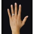 thumbnail image 6 of Forever One Round Moissanite Diamond Engagement Ring /18K White Gold Plated Engagement Ring/Round Cut Ring / Dainty Ring / PromiseRing, 6 of 6