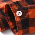 thumbnail image 6 of 6-12 Months Infant Boys Button Up Dress Shirts Children School Uniform Plaid Shirt 6 9 12 18 24 Months 2T 3T 4T 5T 6T Kids Casual Long Sleeve Blouse Tops, 6 of 7