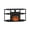Americano/Black, variant on Brown open storage corner fireplace TV stand, 55-inch TVs, wood, veneer finish