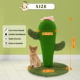 thumbnail image 2 of Rascador para gatos AUSCAT con diseño de cactus para gatos de interior, 2 of 7
