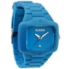 Nixon Men's A139649 The Rubber Player Blue Dial Blue Rubber Strap Watch