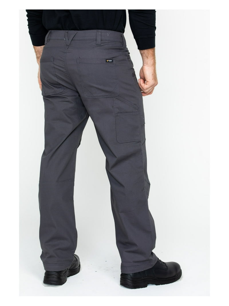 スーツ PORTER SLACKS W/P RIPSTOP STRETCH Hawx Men's Brown Stretch Ripstop Utility Work Pants, Rugged