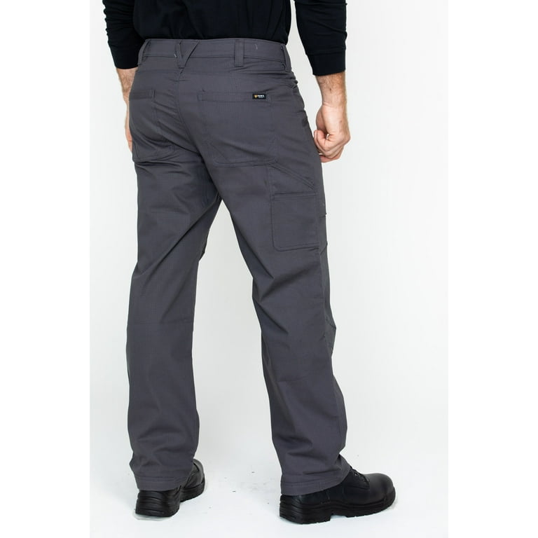 Hawx Men's Stretch Ripstop Utility Work Pants, 36W x 32L