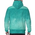 thumbnail image 7 of Lsque Teal Turquoise1 Pattern Casual Men's Hoodie,Hooded Sweatshirt with Kangaroo Pocket,Pullover Hoodie-3X-Large, 7 of 7