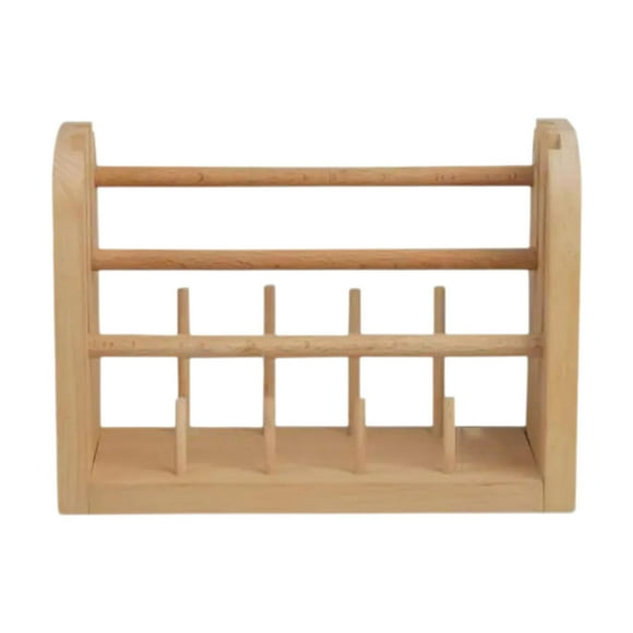 Colchonetas de madera colchonetas de de tejido de tejido suministros de crochet de madera dispensador de hilo de soporte para joyería de costura de