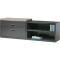 thumbnail image 3 of Lorell, LLR60937, 2-drawer Lateral Credenza, 1 Each, Charcoal, 3 of 5