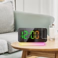 thumbnail image 3 of RGB Colorful LED Electronic Clock Colorful Night Light Alarm Clock, 3 of 6