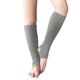 thumbnail image 1 of Calcetines hasta la rodilla latinos de punto acanalado para mujeres y niñas, calentadores de piernas con estribo de danza de Ballet, 1 of 5