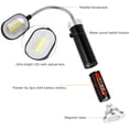 thumbnail image 3 of Paquete de 2 luces para parrilla de barbacoa, base magnética, luces LED superbrillantes, cuello de cisne flexible de 360 grados, resistente a la intemperie, iluminación de tareas, barbacoa, funciona Xemadio 2033525, 3 of 8