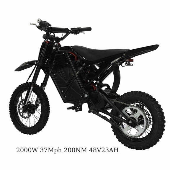 37MPH 3000W(Peak)E-TrailX Electric Dirt Bike for Teens&Adults,200NM Off-Road electric dirt bicycles,48V23AH Removable Battery,14"/12"Fat Tires,Hydraulic Brakes Mountain Trail Motorcycle for Ages 13+