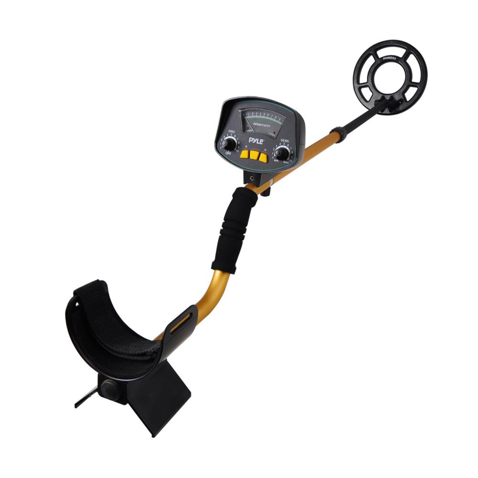 Metal Detector, Waterproof Search Coil, PinPoint Detect, Adjustable