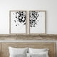 thumbnail image 5 of Ounissouiy Paquete de 4 salpicaduras de tinta, cuadro colgante sin marco, Material de lona, ​​cartel desmontable Multicolor grueso impermeable Decoración del hogar Ounissouiy HA011348-00, 5 of 6