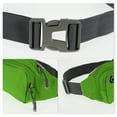 thumbnail image 3 of Unique Bargains 1 Pc Comfortable Running Belt Double Layer Sports Waist Bag for Sports Phone Keys Apple Green, 3 of 6