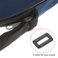 thumbnail image 5 of 1 Inch Rectangle Buckle Plastic Webbing Strap Fastener, White, 100 Pack, 5 of 5