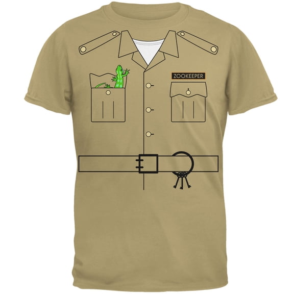 Halloween Zookeeper Costume Mens T Shirt