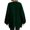 Blackish Green, variant on Women's Oversized Chunky Knit Cardigan, Open Front Long Sleeve Sweater Coat, Solid Color Lounge Cardigan, Cozy Fall Winter Sweater, Loose Fit Casual Cardigan, Hip Length Cardigan Blackish Green L