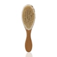thumbnail image 3 of Cepillo de pelo de cabra Cepillo de pelo de bebé con mango de madera Cepillo de pelo súper suave, 3 of 7