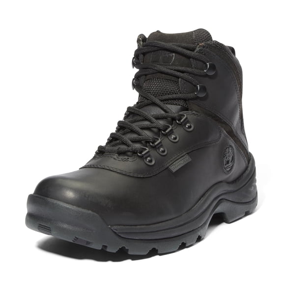 Timberland Ledge Waterproof Hiking Boots for Men Leather Lace Up Outdoor Boots Rebotl Fabric Eva Cushion Rubber Lug Outsole