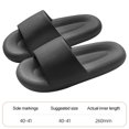 thumbnail image 3 of Zapatillas antideslizantes de suela de 2 uds Yinane para Verano Playa Piscina 40-41 Negro, 3 of 8