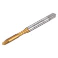 thumbnail image 1 of Unique Bargains M4 x 0.7 + 0.05 High Speed Steel Titanium Coated Machine Spiral Point Taps, 1 of 5