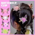 thumbnail image 4 of Pinzas para el cabello XINYU Mariposa con Diamantes de Imitación 2024, 4 of 6
