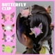 thumbnail image 4 of Pinzas para el cabello con forma de mariposa: las más nuevas de 2024, pinzas para el cabello con forma de mariposa en movimiento, pasadores con forma de pico de pato y mariposa voladora con diamantes, 4 of 6