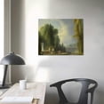 thumbnail image 3 of Nawypu Jean-Honoré Fragonard Blindman's Buff 1 Rococo Canvas Wall Art Prints Poster Gifts Photo Picture Painting Posters Room Decor Home Decorative 24x24inch(60x60cm), 3 of 4