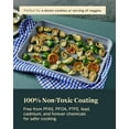 thumbnail image 3 of Caraway Non-Stick Ceramic Baking Sheet - Naturally Slick Ceramic Coating - Perfect for Baking, Roasting, and More - Medium (15" x 10") - Slate, 3 of 6