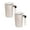 2Pack White, variant on 2Pcs Self Stirring Coffee Mug Stir Coffee Mug Portable Mixing Mug Automatic Stirring Coffee Cups For Coffee Milk Cocoa And Drinks Durable Travel Glass&Bottle