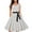 White, variant on Prolriy Cocktail Dress Women's Vintage Cocktail Dress 1950s Retro Cocktail Sleeveless Swing Party Dresses for Women 2025 New Years Eve Dress White L