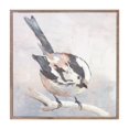 thumbnail image 4 of Melrose International LLC Bird Block (Set of 2) 10"SQ Wood/Canvas, 4 of 5