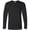 Black, variant on Gildan Mens Soft Style Long Sleeve T-Shirt
