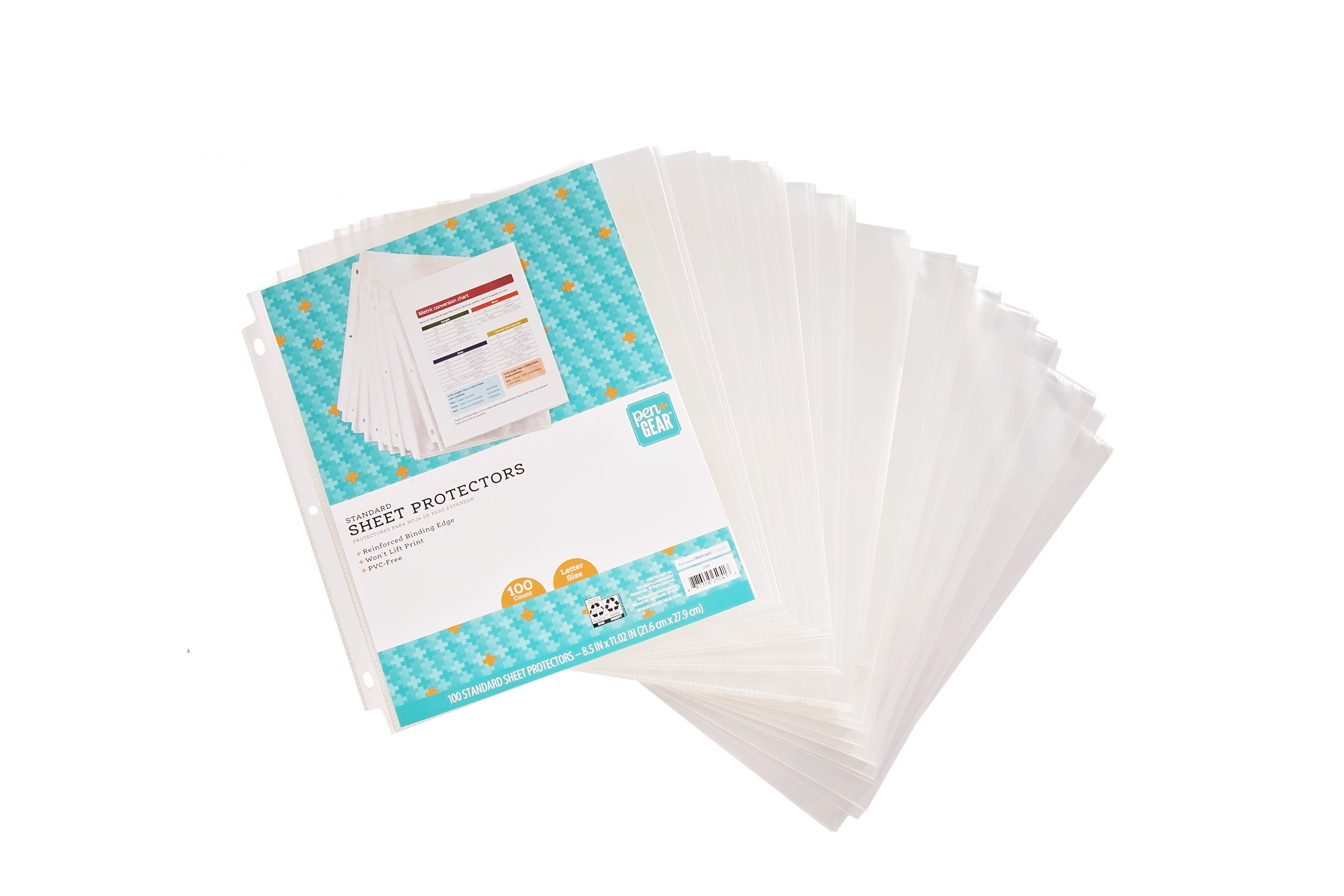 Sheet Protectors 8.5 x 11 Heavy Duty Clear Sheet Protectors Page Protectors for 