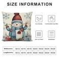 thumbnail image 6 of Nawypu  Hello Winter Warm Wishes Gnome Throw Pillow Cover 2pcs Cardinal Let It Snow Blue Mitten Snowflakes Cushion Case, Bicycle Red Bird Snowman Farmhouse Home Decoration, 6 of 6