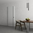 thumbnail image 5 of Hidden Barn | Planum 0016 White Silk | Sturdy Finished Doors | Magic Concealed Sliding Set 36" x 84", 5 of 5