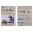 thumbnail image 4 of 6 Pack Non-Stick Reusable Toaster Bags Grilling Bags for Sandwich Hamburger Bread Breakfast, 4 of 6