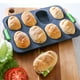 thumbnail image 1 of Moldes de Silicona Ovalados para Pan Francés, 8 Compartimentos, Antiadherentes, para Hornear Pan Francés. Bandeja para Hornear Mini Pasteles., 1 of 6