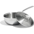 thumbnail image 1 of Made In Cookware - 2 Quart Stainless Steel Saucier Pan - 5 Ply Stainless Clad - Professional Cookware - Made in USA - Induction Compatible, 1 of 6